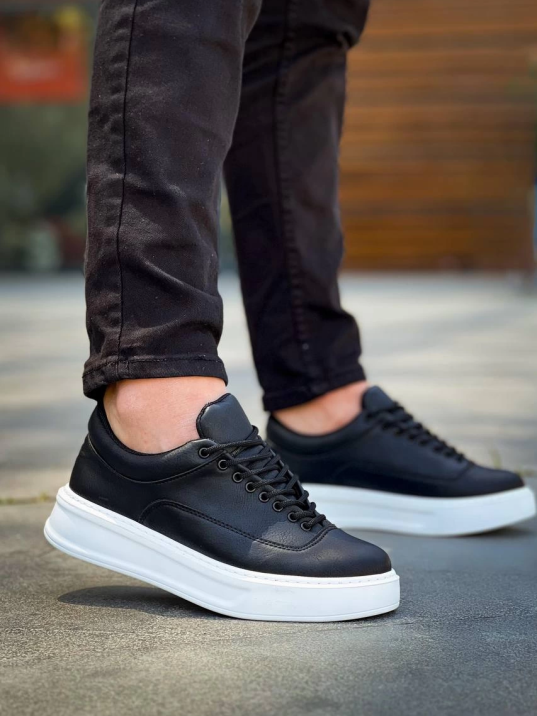 KB-005 Kuback Siyah Cilt Bağcıklı  Günlük Erkek  Ayakkabı KB-005 Kuback Siyah Cilt Bağcıklı  Günlük Erkek  Ayakkabı