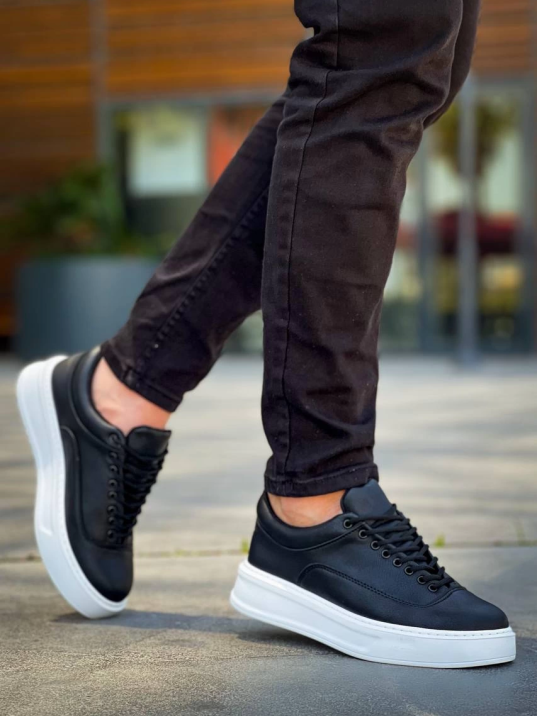 KB-005 Kuback Siyah Cilt Bağcıklı  Günlük Erkek  Ayakkabı KB-005 Kuback Siyah Cilt Bağcıklı  Günlük Erkek  Ayakkabı