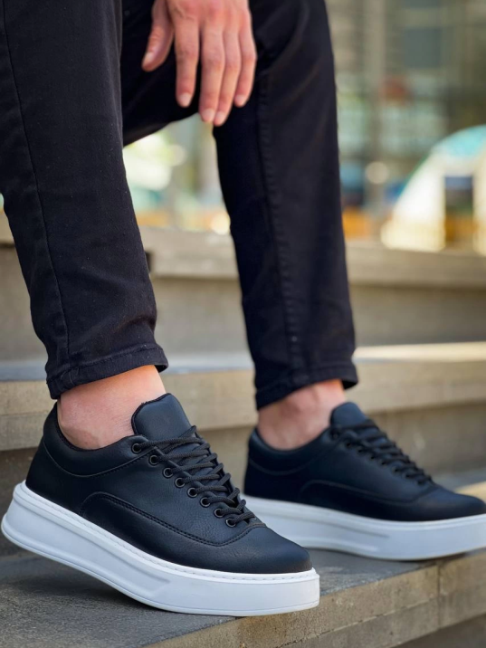 KB-005 Kuback Siyah Cilt Bağcıklı  Günlük Erkek  Ayakkabı KB-005 Kuback Siyah Cilt Bağcıklı  Günlük Erkek  Ayakkabı