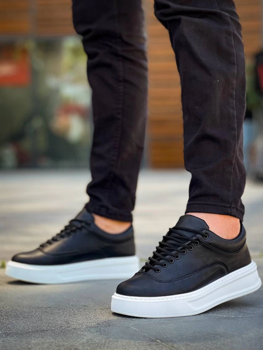 KB-005 Kuback Siyah Cilt Bağcıklı  Günlük Erkek  Ayakkabı KB-005 Kuback Siyah Cilt Bağcıklı  Günlük Erkek  Ayakkabı