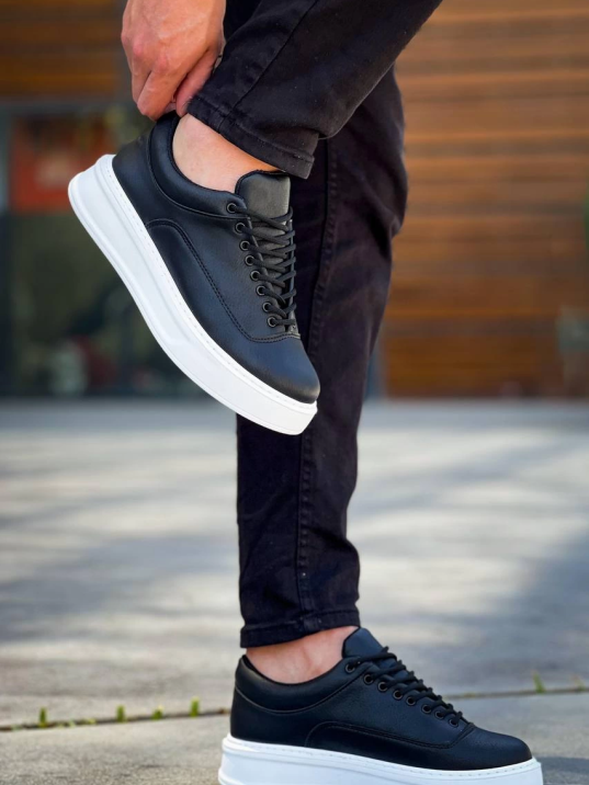 KB-005 Kuback Siyah Cilt Bağcıklı  Günlük Erkek  Ayakkabı KB-005 Kuback Siyah Cilt Bağcıklı  Günlük Erkek  Ayakkabı