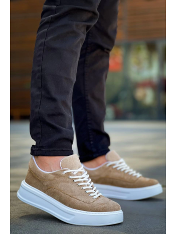 Kb-005 Kuback Vizon Süet Bağcıklı  Günlük Erkek  Ayakkabı