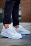 Kb-006 Kuback Beyaz Cilt Yüksek Taban Bağcıklı Günlük Erkek Ayakkabı Kb-006 Kuback Beyaz Cilt Yüksek Taban Bağcıklı Günlük Erkek Ayakkabı