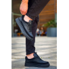 KB-006 Kuback Siyah Cilt Siyah Yüksek Taban Bağcıklı Günlük Erkek Ayakkabı KB-006 Kuback Siyah Cilt Siyah Yüksek Taban Bağcıklı Günlük Erkek Ayakkabı