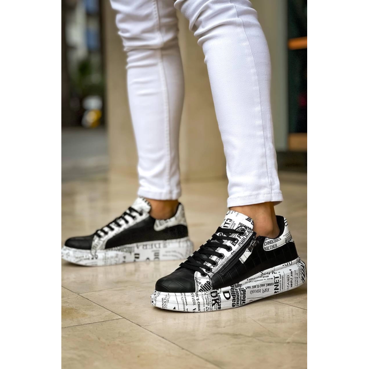 KB-02 Kuback Bağcıklı Crocodile Siyah Gazete Günlük Erkek Ayakkabı KB-02 Kuback Bağcıklı Crocodile Siyah Gazete Günlük Erkek Ayakkabı