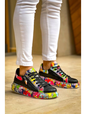 KB-02  Kuback Bağcıklı Crocodile Siyah Kırmızı Günlük Erkek Ayakkabı KB-02  Kuback Bağcıklı Crocodile Siyah Kırmızı Günlük Erkek Ayakkabı