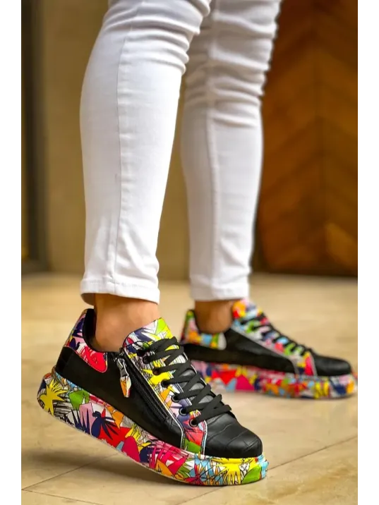 Kb-02 Kuback Bağcıklı Crocodile Siyah Kırmızı Günlük Erkek Ayakkabı Kb-02 Kuback Bağcıklı Crocodile Siyah Kırmızı Günlük Erkek Ayakkabı