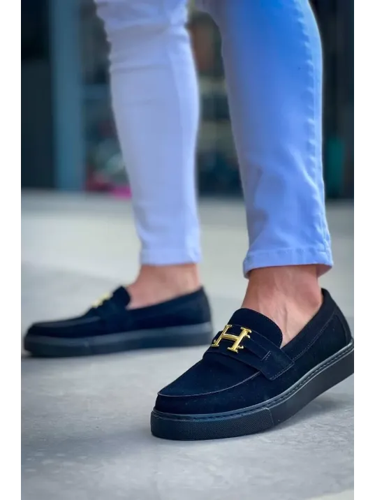 Kb-027 Kuback Bağcıksız Kömür Süet H Günlük Erkek Ayakkabı Kb-027 Kuback Bağcıksız Kömür Süet H Günlük Erkek Ayakkabı