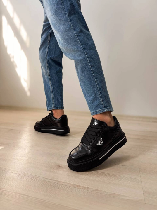 Kb-04 Kuback Kömür Cilt Günlük Erkek Ayakkabı