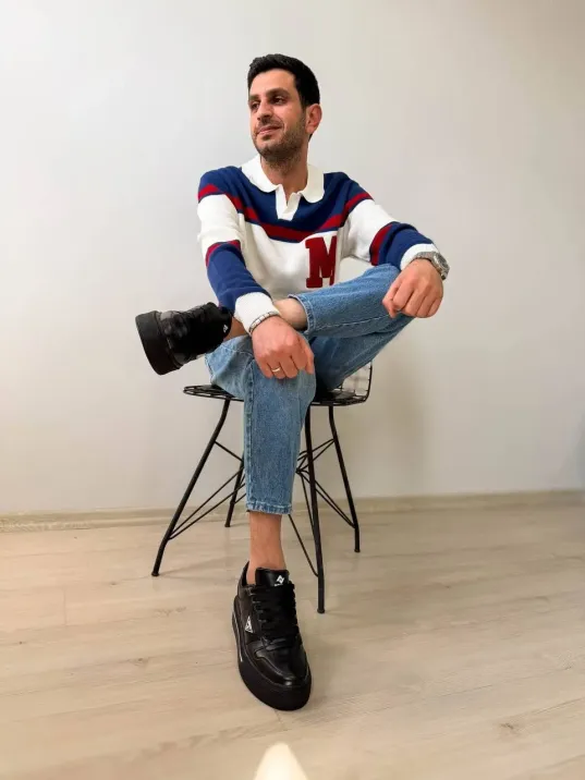 Kb-04 Kuback Kömür Cilt Günlük Erkek Ayakkabı