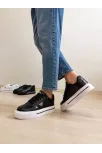 Kb-04 Kuback Siyah Cilt Günlük Erkek Ayakkabı