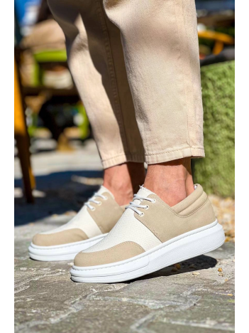KB-042  Kuback Bağcıklı Bej Günlük Erkek Ayakkabı KB-042  Kuback Bağcıklı Bej Günlük Erkek Ayakkabı