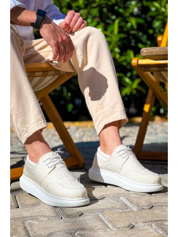 KB-042  Kuback Bağcıklı Beyaz Günlük Erkek Ayakkabı KB-042  Kuback Bağcıklı Beyaz Günlük Erkek Ayakkabı