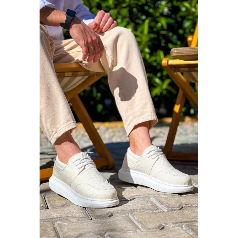 KB-042 Kuback Bağcıklı Beyaz Günlük Erkek Ayakkabı KB-042 Kuback Bağcıklı Beyaz Günlük Erkek Ayakkabı