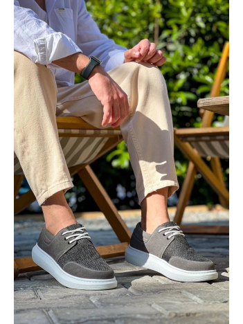 KB-042  Kuback Bağcıklı Gri Günlük Erkek Ayakkabı KB-042  Kuback Bağcıklı Gri Günlük Erkek Ayakkabı