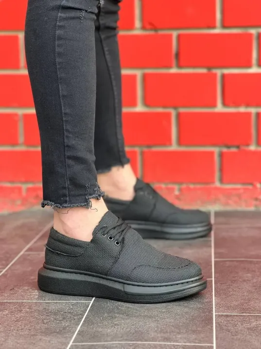 Kb-042  Kuback Bağcıklı Kömür Günlük Erkek Ayakkabı