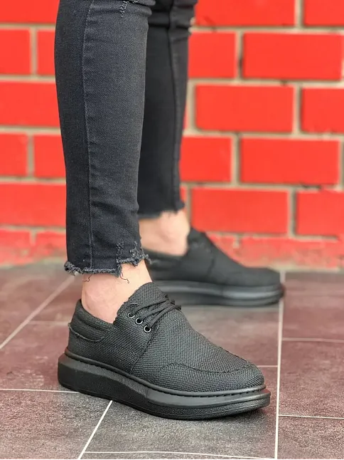Kb-042  Kuback Bağcıklı Kömür Günlük Erkek Ayakkabı