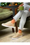 Kb-101 Kuback Bej Triko Bağcıklı Günlük Erkek Ayakkabı