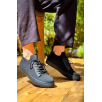 KB-110 Kuback Siyah Triko Siyah Yüksek Taban Bağcıklı Günlük Erkek Ayakkabı KB-110 Kuback Siyah Triko Siyah Yüksek Taban Bağcıklı Günlük Erkek Ayakkabı