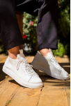 Kb-112 Kuback Beyaz Triko Bağcıklı Günlük Erkek Ayakkabı Kb-112 Kuback Beyaz Triko Bağcıklı Günlük Erkek Ayakkabı