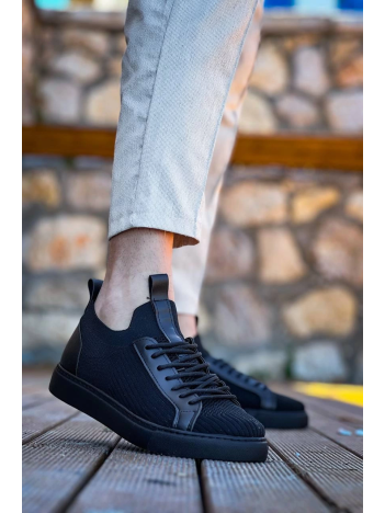 KB-112  Kuback Siyah Siyah TabanTriko Bağcıklı  Günlük Erkek  Ayakkabı KB-112  Kuback Siyah Siyah TabanTriko Bağcıklı  Günlük Erkek  Ayakkabı