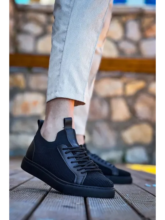 Kb-112 Kuback Siyah Siyah Tabantriko Bağcıklı Günlük Erkek Ayakkabı Kb-112 Kuback Siyah Siyah Tabantriko Bağcıklı Günlük Erkek Ayakkabı