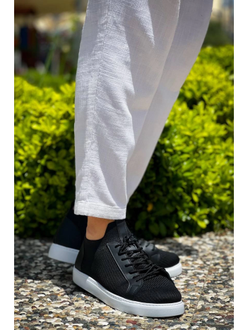 KB-112   Kuback Siyah Triko Bağcıklı  Günlük Erkek  Ayakkabı KB-112   Kuback Siyah Triko Bağcıklı  Günlük Erkek  Ayakkabı