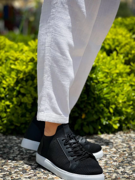 KB-112   Kuback Siyah Triko Bağcıklı  Günlük Erkek  Ayakkabı KB-112   Kuback Siyah Triko Bağcıklı  Günlük Erkek  Ayakkabı