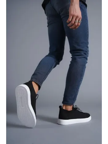 Kb-112 Kuback Siyah Triko Bağcıklı Günlük Erkek Ayakkabı Kb-112 Kuback Siyah Triko Bağcıklı Günlük Erkek Ayakkabı