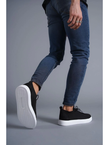 KB-112   Kuback Siyah Triko Bağcıklı  Günlük Erkek  Ayakkabı KB-112   Kuback Siyah Triko Bağcıklı  Günlük Erkek  Ayakkabı