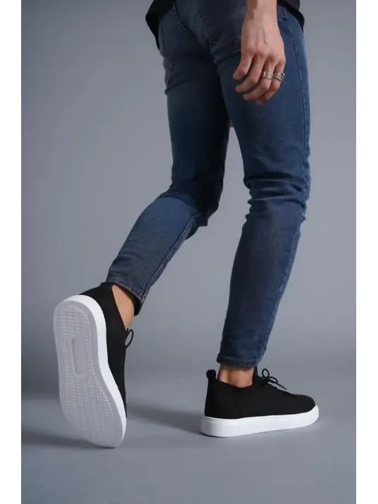 Kb-112 Kuback Siyah Triko Bağcıklı Günlük Erkek Ayakkabı Kb-112 Kuback Siyah Triko Bağcıklı Günlük Erkek Ayakkabı