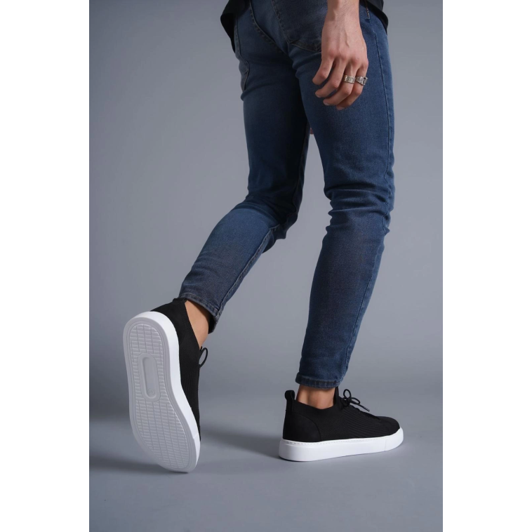 KB-112 Kuback Siyah Triko Bağcıklı Günlük Erkek Ayakkabı KB-112 Kuback Siyah Triko Bağcıklı Günlük Erkek Ayakkabı
