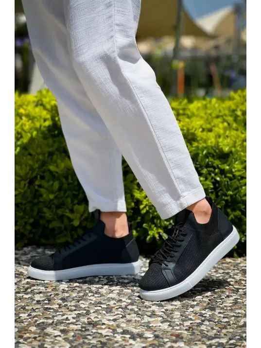 Kb-112 Kuback Siyah Triko Bağcıklı Günlük Erkek Ayakkabı Kb-112 Kuback Siyah Triko Bağcıklı Günlük Erkek Ayakkabı