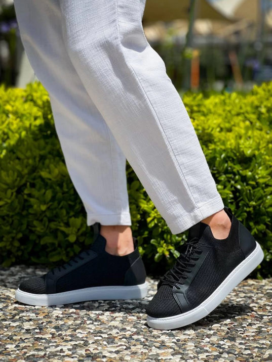 KB-112   Kuback Siyah Triko Bağcıklı  Günlük Erkek  Ayakkabı KB-112   Kuback Siyah Triko Bağcıklı  Günlük Erkek  Ayakkabı