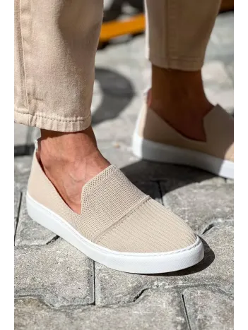 Kb-114 Kuback Bej Triko Yüksek Taban Bağcıksız Günlük Erkek Ayakkabı Kb-114 Kuback Bej Triko Yüksek Taban Bağcıksız Günlük Erkek Ayakkabı