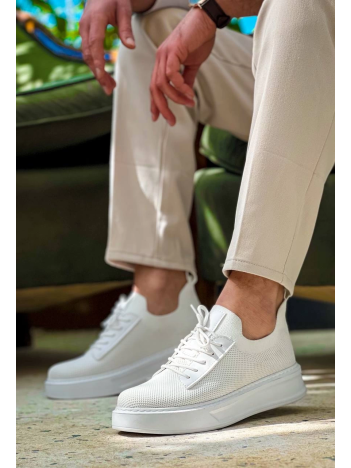 KB-116 Kuback Beyaz Bağcıklı Triko Günlük Erkek Ayakkabı KB-116 Kuback Beyaz Bağcıklı Triko Günlük Erkek Ayakkabı