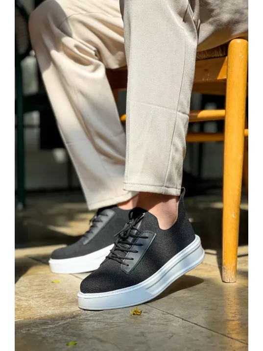 Kb-116 Kuback Siyah Triko Bağcıklı Günlük Erkek Ayakkabı Kb-116 Kuback Siyah Triko Bağcıklı Günlük Erkek Ayakkabı