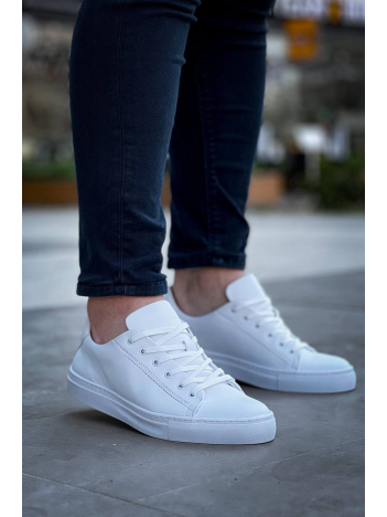 KB-122  Kuback Beyaz Cilt Yüksek Taban Bağcıklı Günlük Erkek Ayakkabı KB-122  Kuback Beyaz Cilt Yüksek Taban Bağcıklı Günlük Erkek Ayakkabı