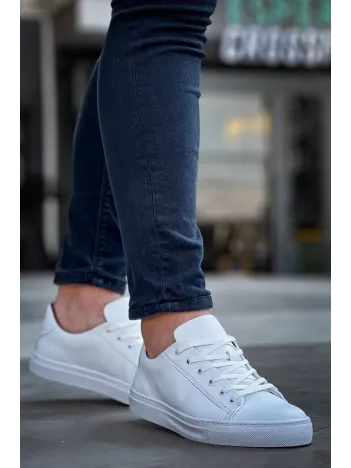 Kb-122 Kuback Beyaz Cilt Yüksek Taban Bağcıklı Günlük Erkek Ayakkabı Kb-122 Kuback Beyaz Cilt Yüksek Taban Bağcıklı Günlük Erkek Ayakkabı