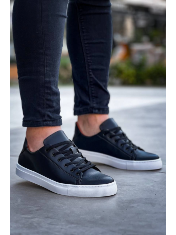 KB-122  Kuback Siyah Cilt Yüksek Taban Bağcıklı Günlük Erkek Ayakkabı KB-122  Kuback Siyah Cilt Yüksek Taban Bağcıklı Günlük Erkek Ayakkabı