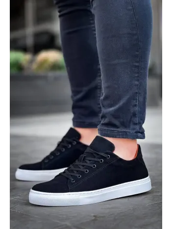 Kb-122 Kuback Siyah Süet Yüksek Taban Bağcıklı Günlük Erkek Ayakkabı Kb-122 Kuback Siyah Süet Yüksek Taban Bağcıklı Günlük Erkek Ayakkabı