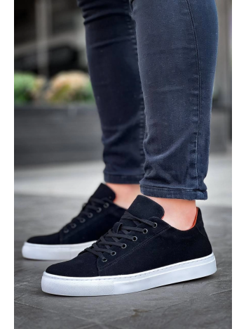 KB-122   Kuback Siyah Süet Yüksek Taban Bağcıklı Günlük Erkek Ayakkabı KB-122   Kuback Siyah Süet Yüksek Taban Bağcıklı Günlük Erkek Ayakkabı