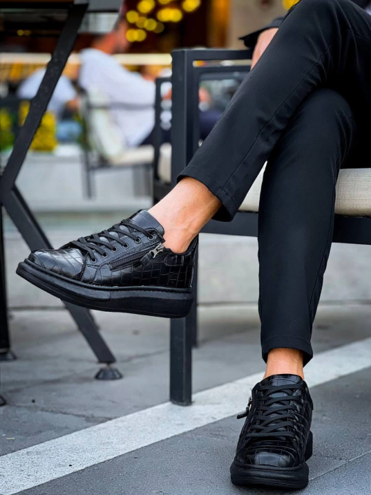 KB-309  Kuback Kömür Fermuar Ve Bağcıklı  Günlük Erkek  Ayakkabı KB-309  Kuback Kömür Fermuar Ve Bağcıklı  Günlük Erkek  Ayakkabı