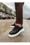 Kb-702 Kuback Siyah Cilt Günlük Erkek Ayakkabı