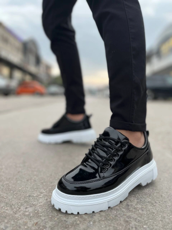 Kb-702 Kuback Siyah Rugan Günlük Erkek Ayakkabı