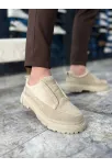 Kb-703 Kuback Bej Süet Lastikli Günlük Erkek Ayakkabı Kb-703 Kuback Bej Süet Lastikli Günlük Erkek Ayakkabı