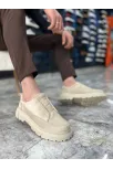 Kb-703 Kuback Bej Süet Lastikli Günlük Erkek Ayakkabı Kb-703 Kuback Bej Süet Lastikli Günlük Erkek Ayakkabı