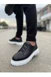 Kb-703 Kuback Siyah Lastikli Günlük Erkek Ayakkabı