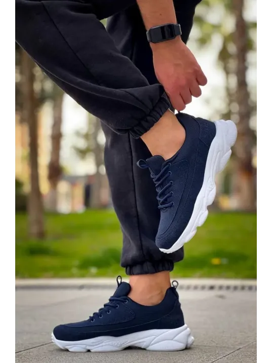 Kb-707 Kuback Lacivert Süet Yüksek Taban Bağcıklı Günlük Erkek Ayakkabı Kb-707 Kuback Lacivert Süet Yüksek Taban Bağcıklı Günlük Erkek Ayakkabı