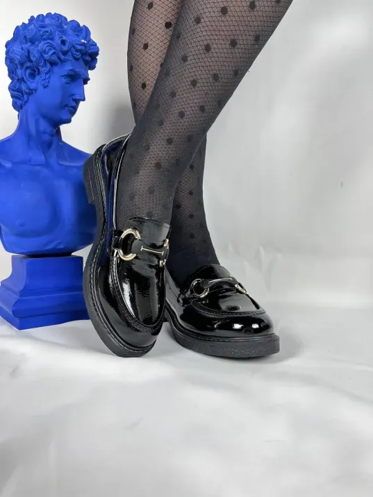 Kb-801 Kuback Kömür Rugan Günlük Kadın Babet Kb-801 Kuback Kömür Rugan Günlük Kadın Babet